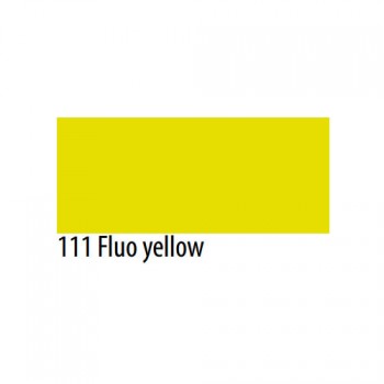 Термоплёнка Chemica firstmark полуматовая для изделий из хлопка, п/э, акрила, флуо-жёлтая, 50х100см